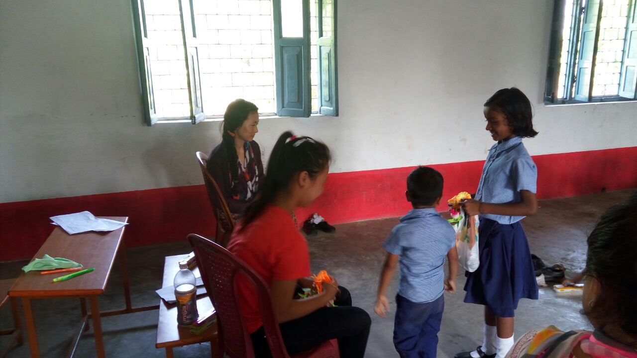 teachers day celebration at St. Joseph's school